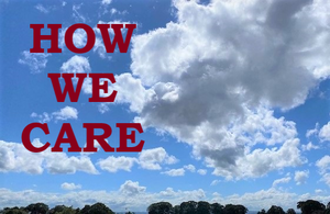 How We Care Podcast. Podlogo